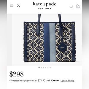 NWT Kate spade bag